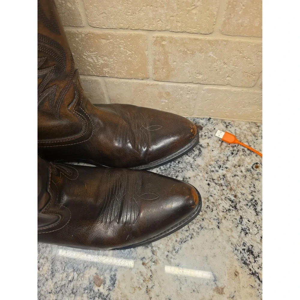 Laredo Brown Cowboy Boots 12D Mens